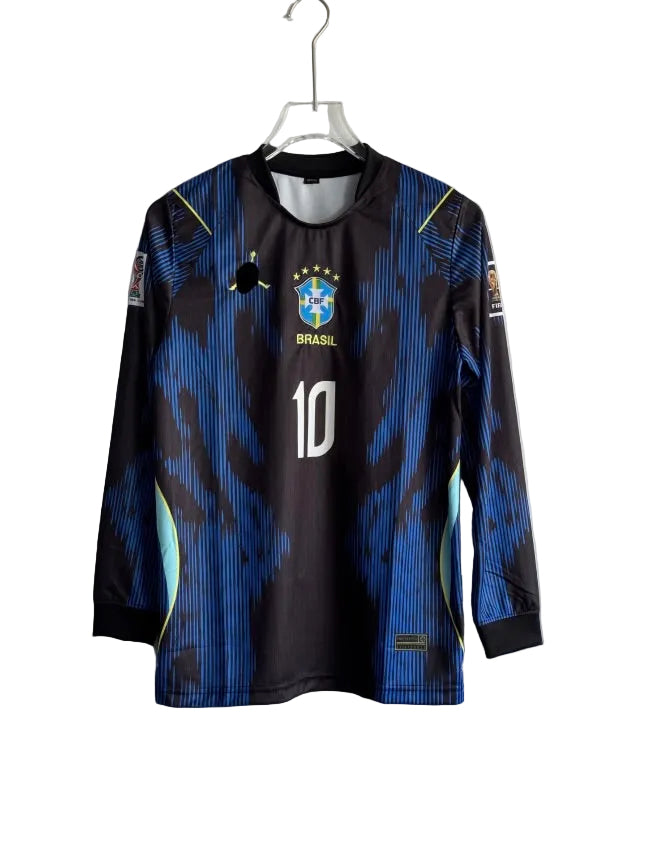BRAZIL 2026 AWAY KIT NEYMER FULLSLEEVE EMBROIDERY PREMIUM