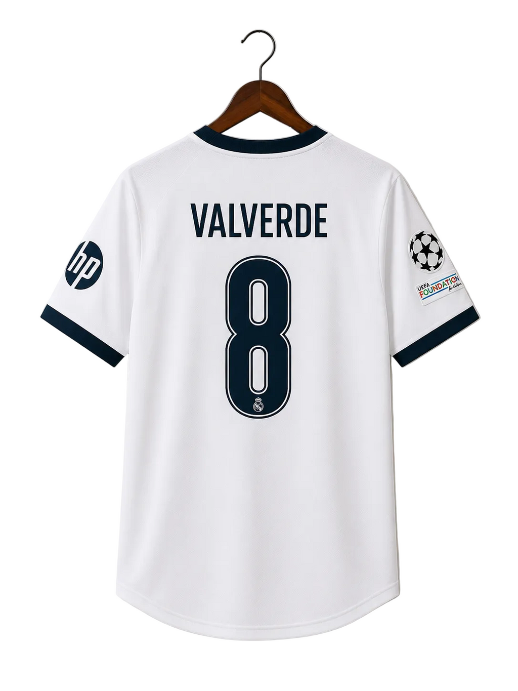 REAL MADRID 2026/27 VALVERDE HOME PREMIUM KIT EMBROIDERY