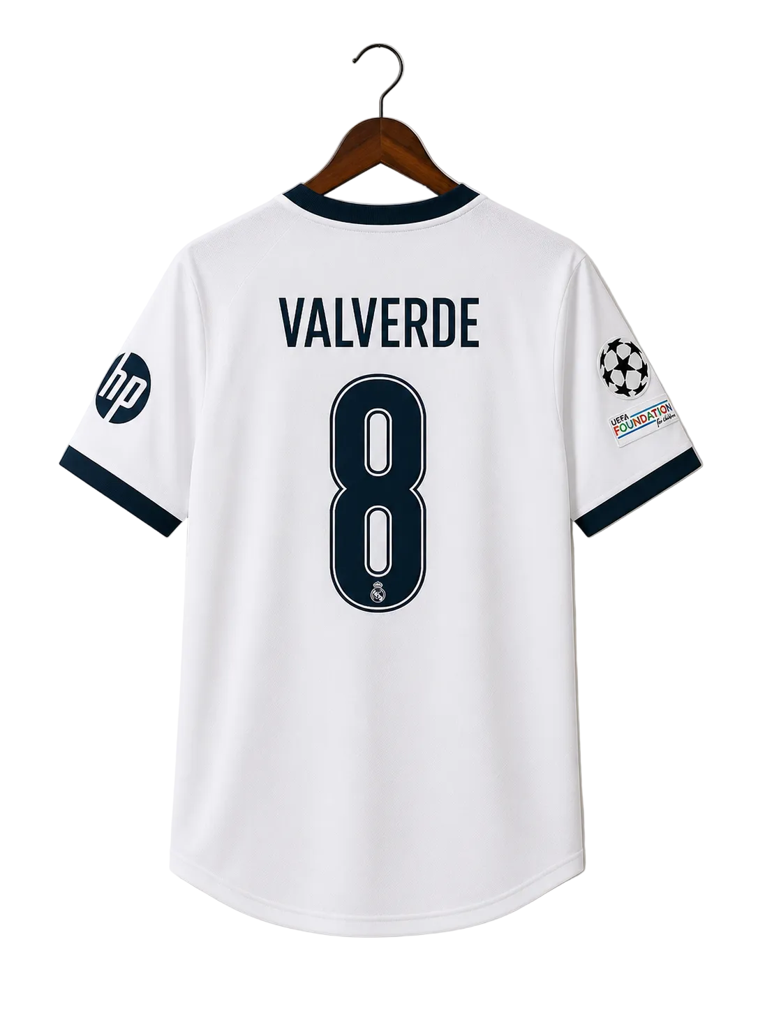 REAL MADRID 2026/27 VALVERDE HOME PREMIUM KIT EMBROIDERY