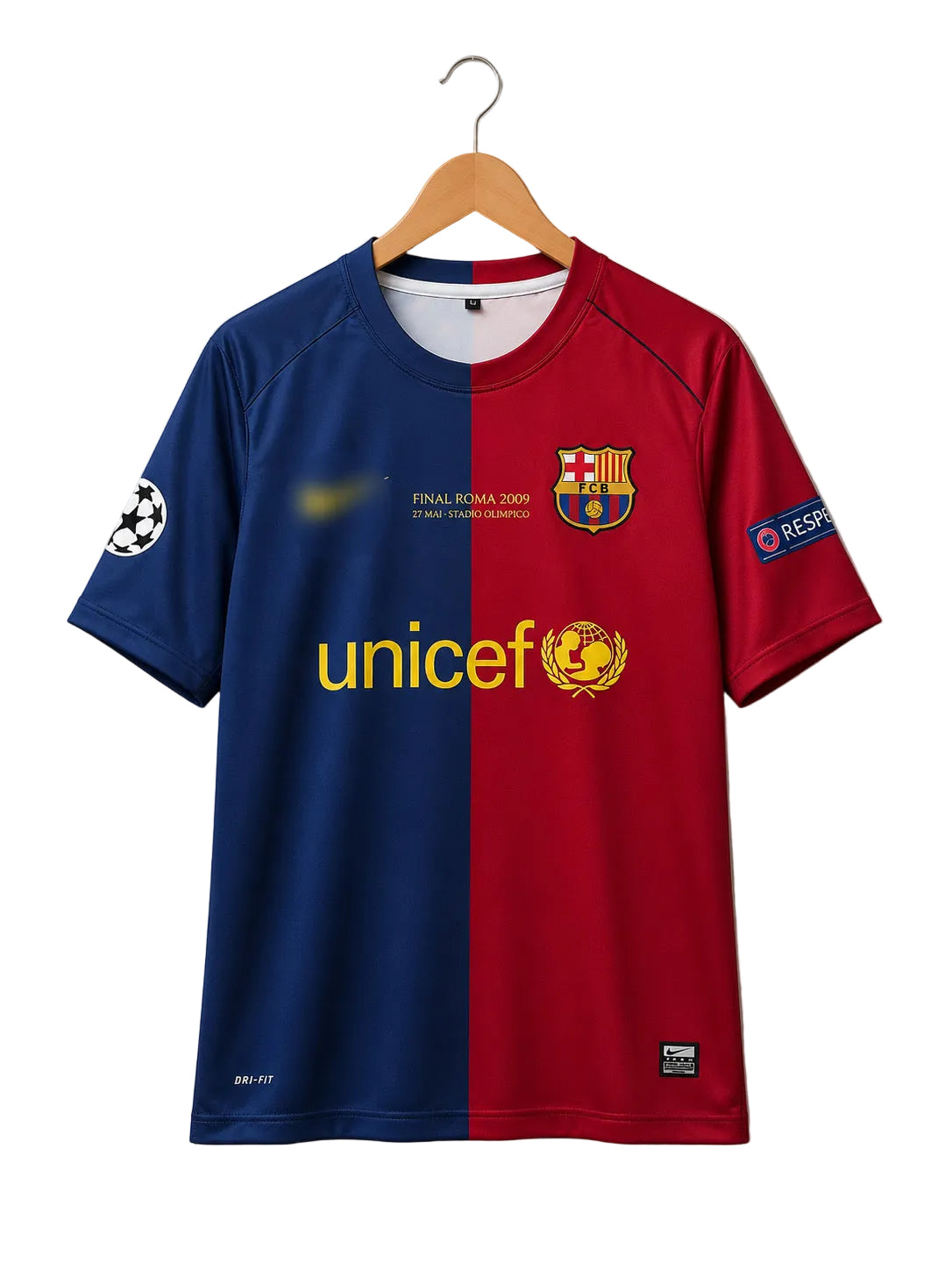 BARCA 2009 MESSI HOME PREMIUM KIT EMBROIDERY