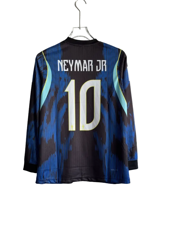 BRAZIL 2026 AWAY KIT NEYMER FULLSLEEVE EMBROIDERY PREMIUM