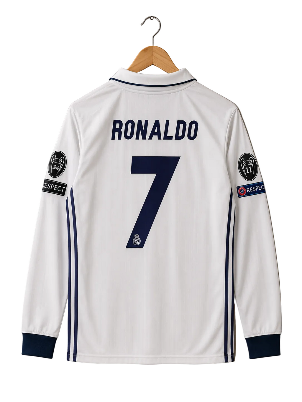 REAL MADRID 2016/17 RONALDO HOME PREMIUM KIT EMBROIDERY