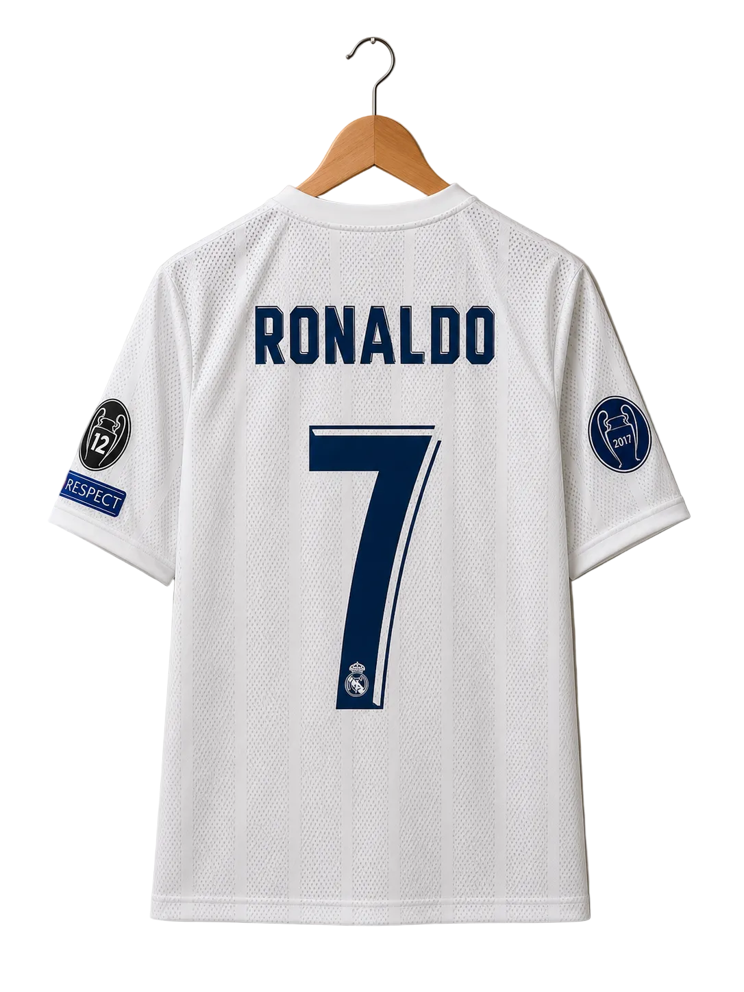 REAL MADRID 2017/18  RONALDO HOME  PREMIUM KIT EMBROIDERY