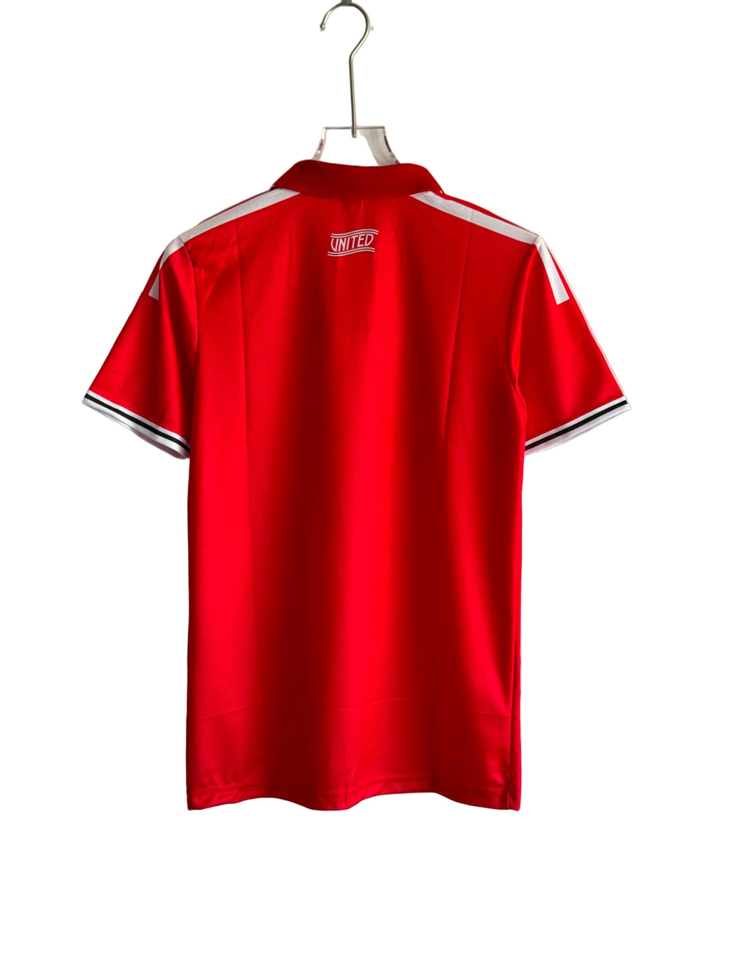 MANCHESTER UNITED 26-27 HOME KIT POLO EMBROIDERY PREMIUM