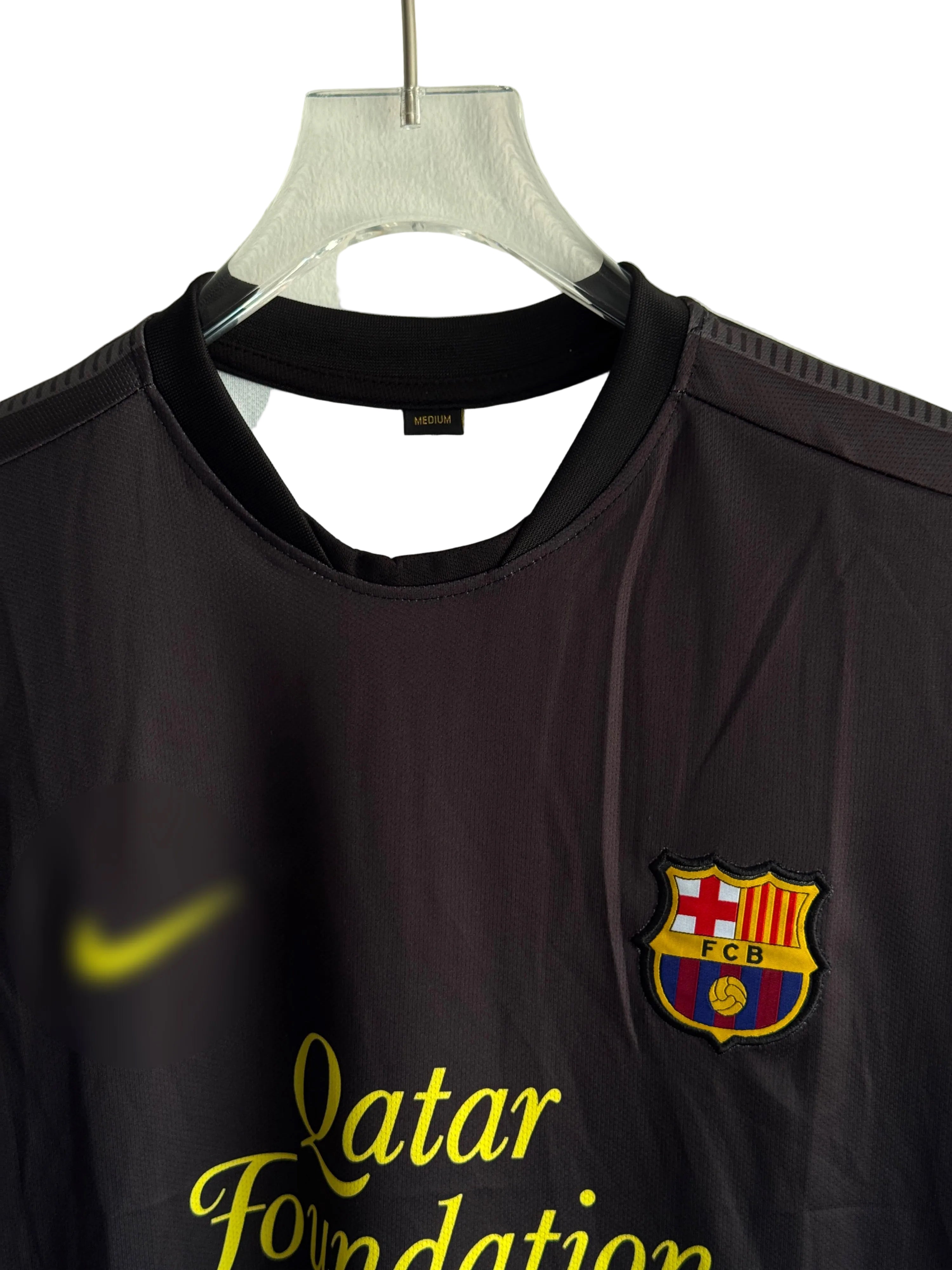 BARCELONA 2011-12 AWAY KIT MESSI EMBROIDERY PREMIUM