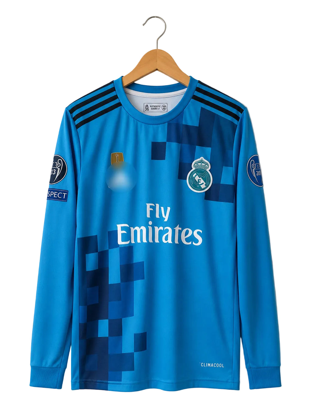 REAL MADRID 2016/18 RONALDO THIRD PREMIUM KIT EMBROIDERY