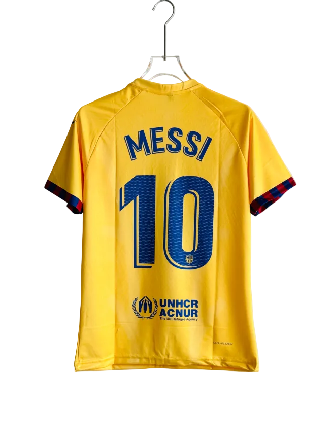 BARCELONA 22-23 FOURTH KIT MESSI EMBROIDERY PREMIUM