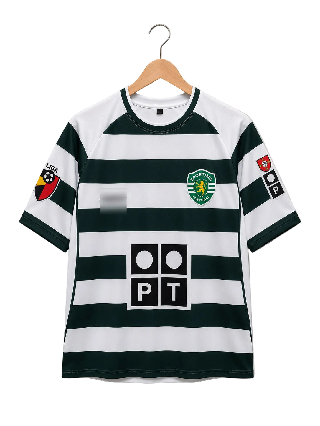 SPORTING 2001 RONALDO HOME  PREMIUM KIT EMBROIDERY
