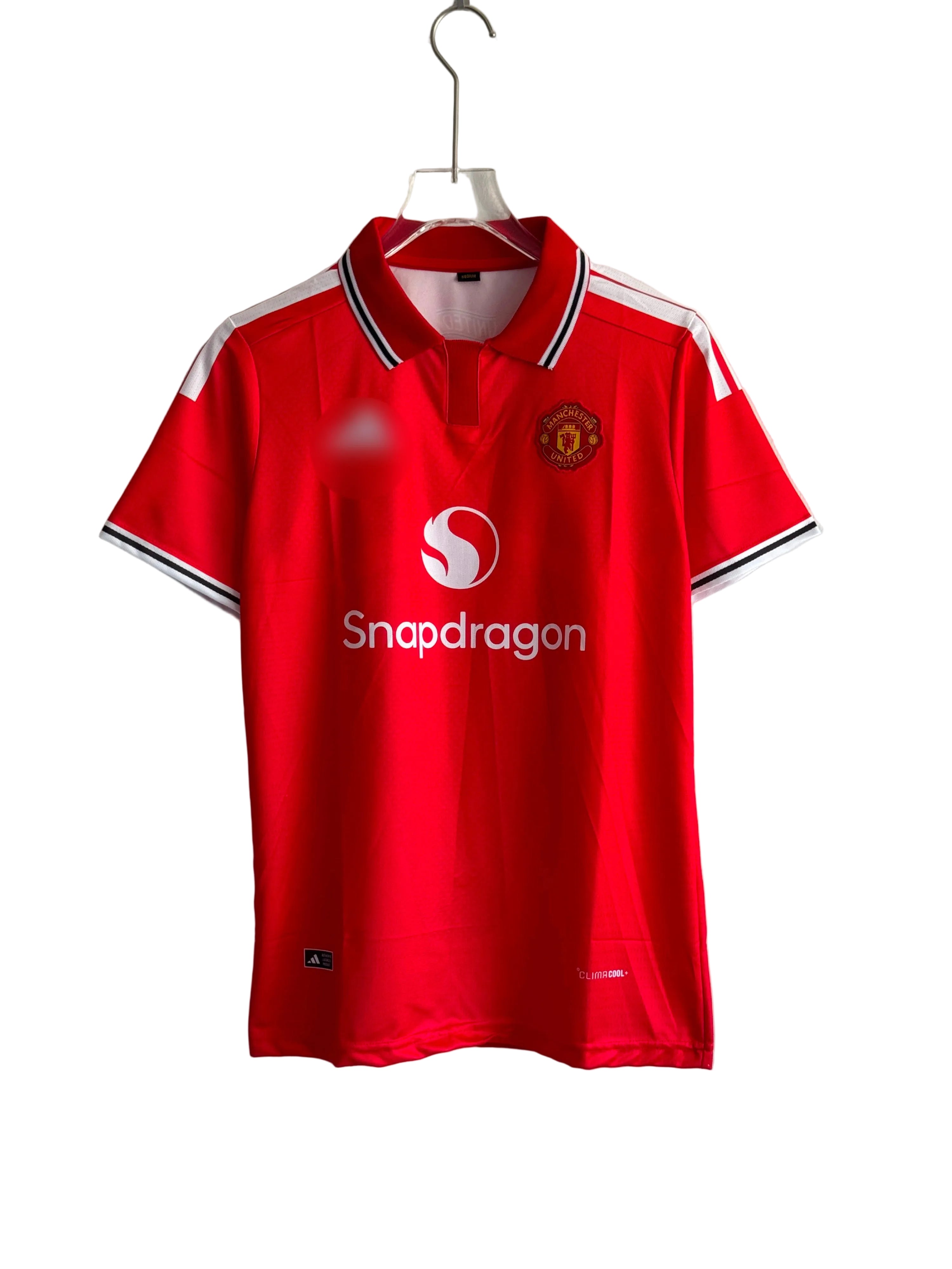 MANCHESTER UNITED 26-27 HOME KIT POLO EMBROIDERY PREMIUM