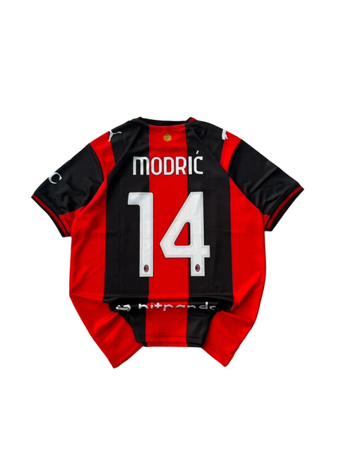 AC MILAN 26-27 HOME KIT MODRIC EMBROIDERY PREMIUM