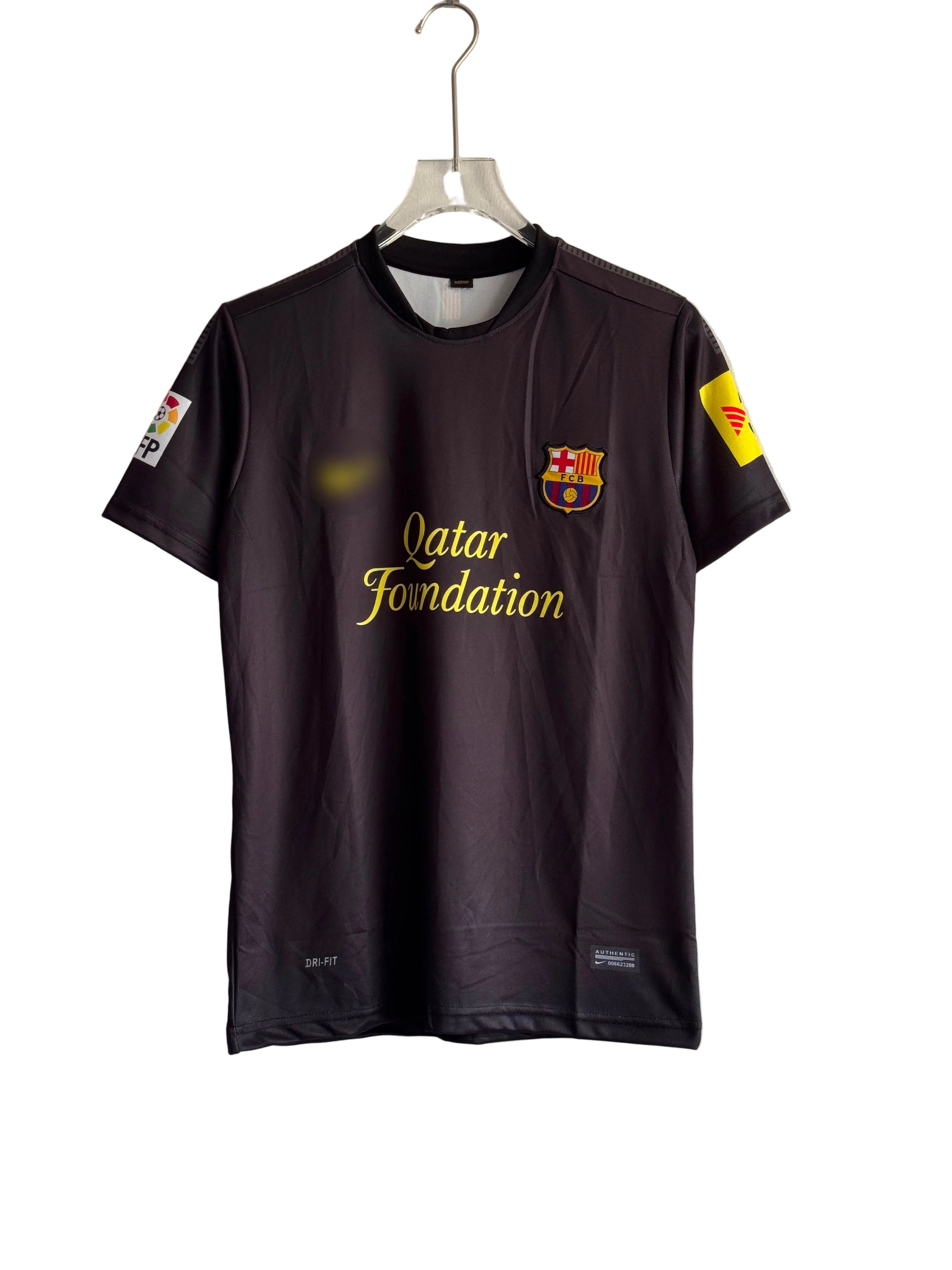 BARCELONA 2011-12 AWAY KIT MESSI EMBROIDERY PREMIUM