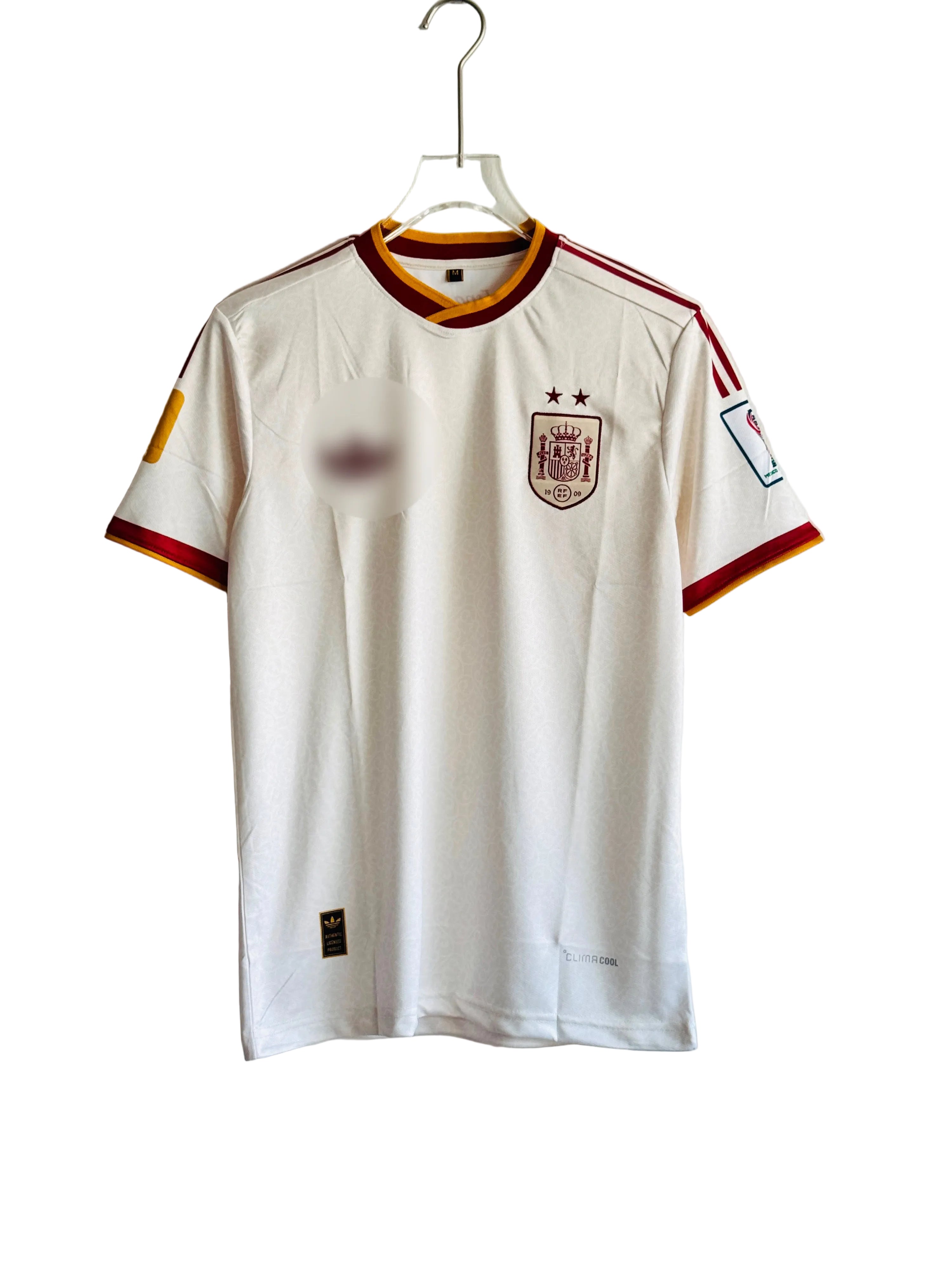 SPAIN 2026 2 STAR AWAY KIT PLAIN  EMBROIDERY PREMIUM
