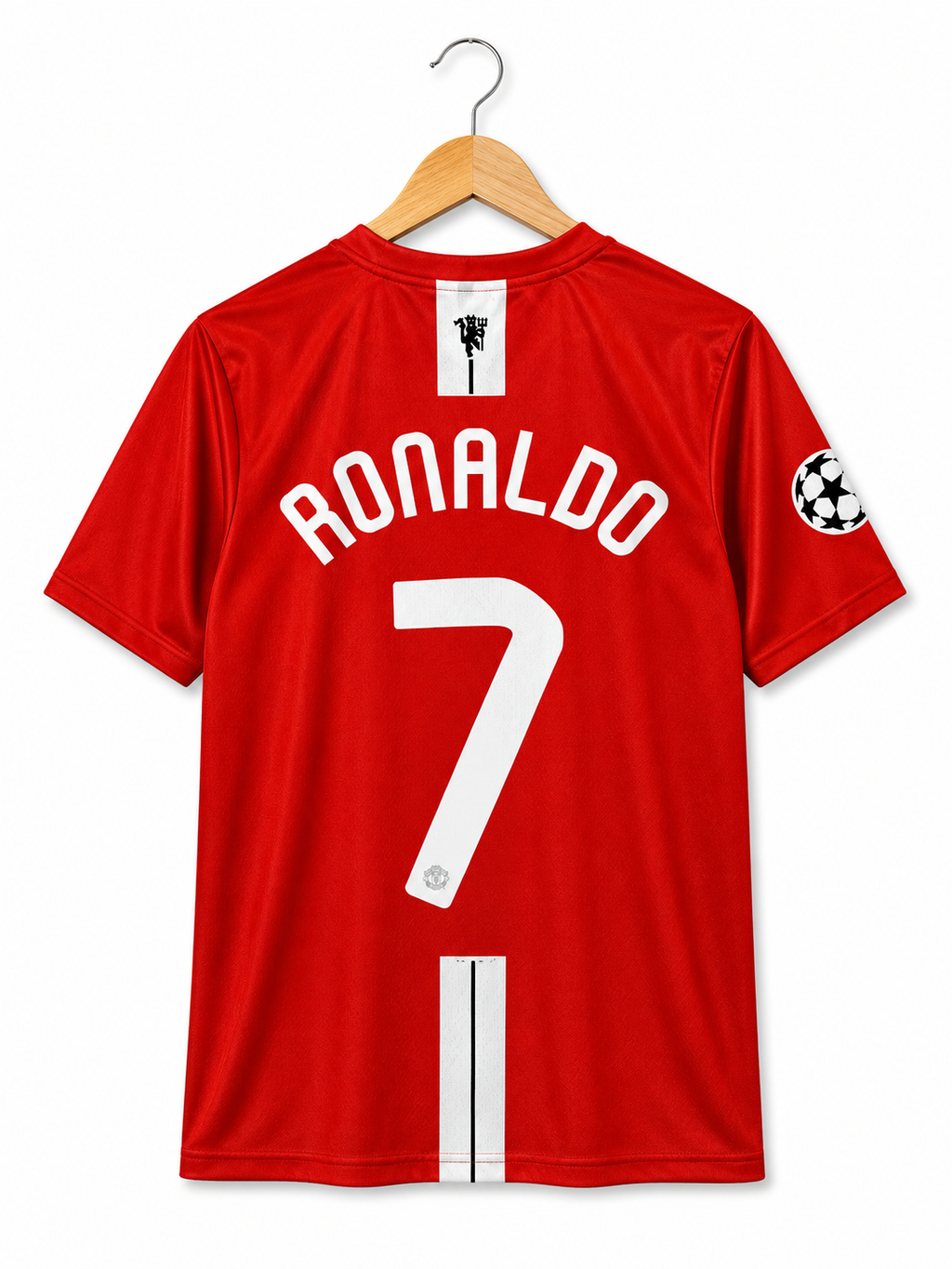 UNITED 2007/08 RONALDO HOME  PREMIUM KIT EMBROIDERY