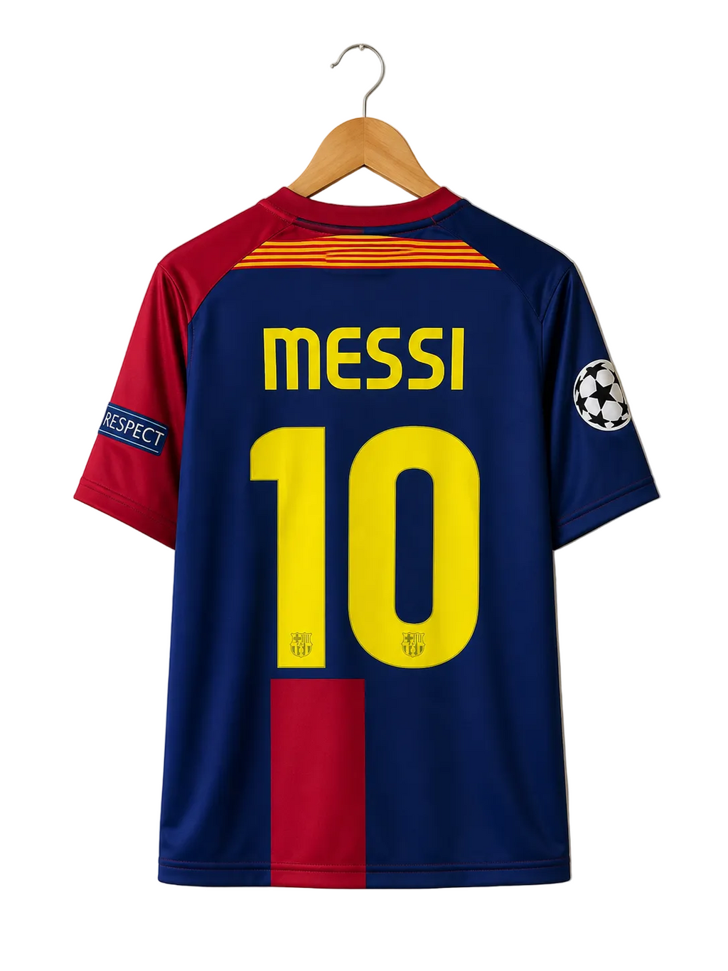 BARCA 2009 MESSI HOME PREMIUM KIT EMBROIDERY