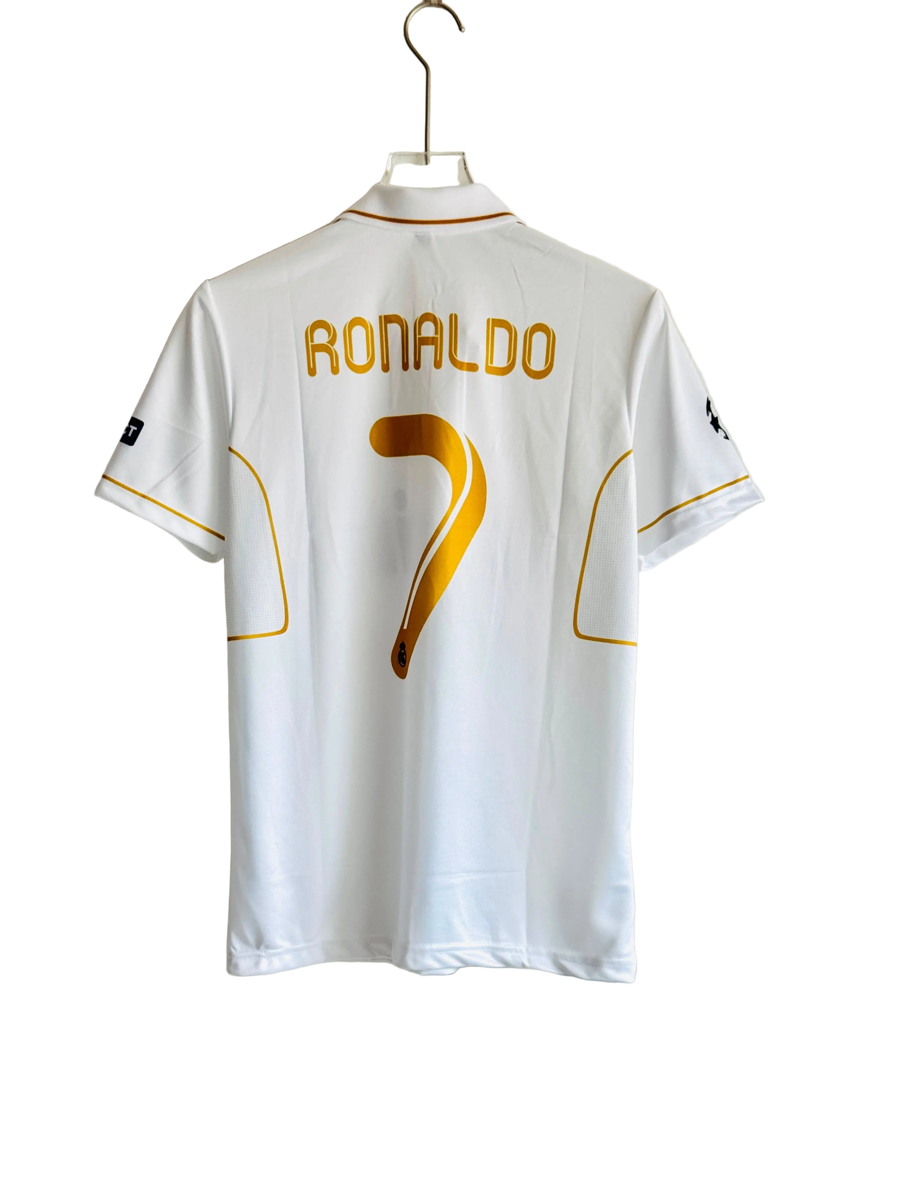 REAL MADRID 2011-12 HOME KIT RONALDO POLO EMBROIDERY PREMIUM