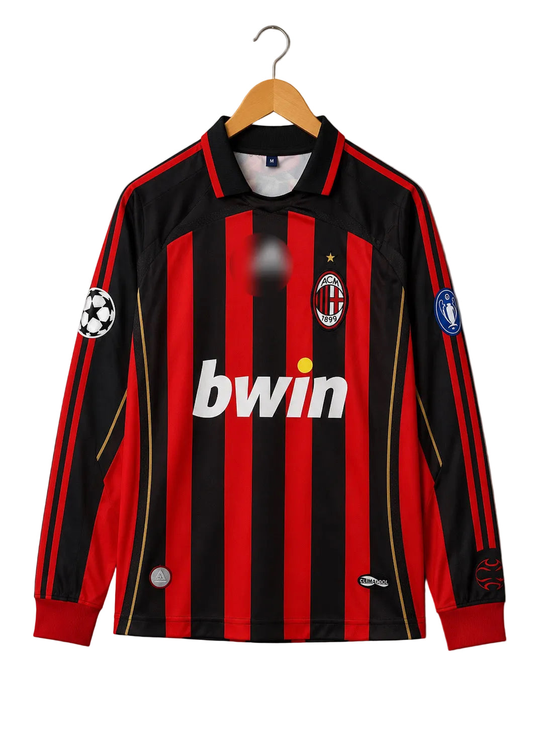 AC MILAN  2006/07 MALDINI HOME PREMIUM KIT EMBROIDERY