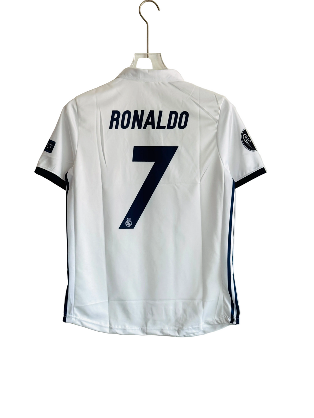 REAL MADRID 2016-17 HOME KIT RONALDO POLO EMBROIDERY PREMIUM