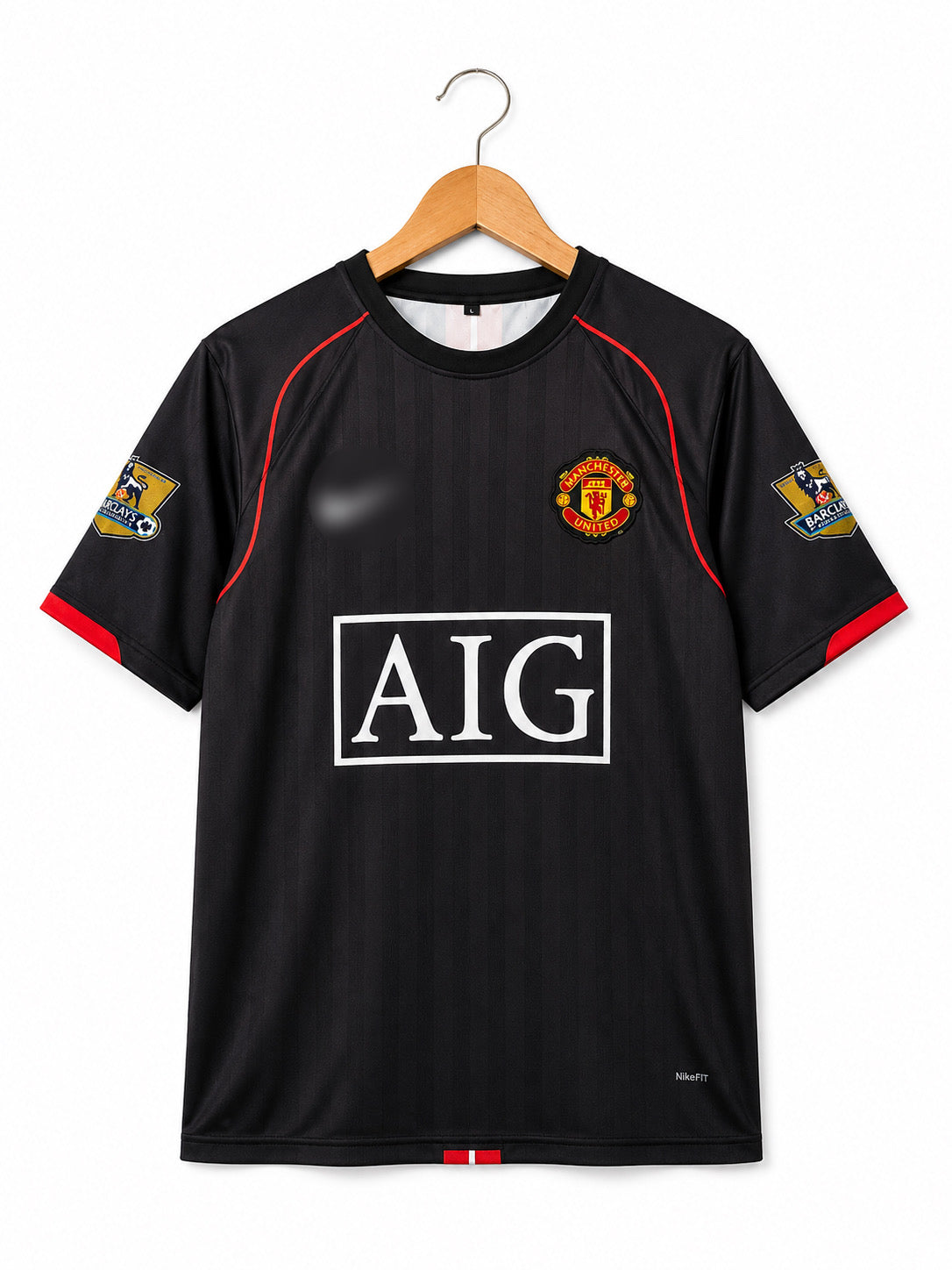 UNITED 2007/08 RONALDO AWAY  PREMIUM KIT EMBROIDERY