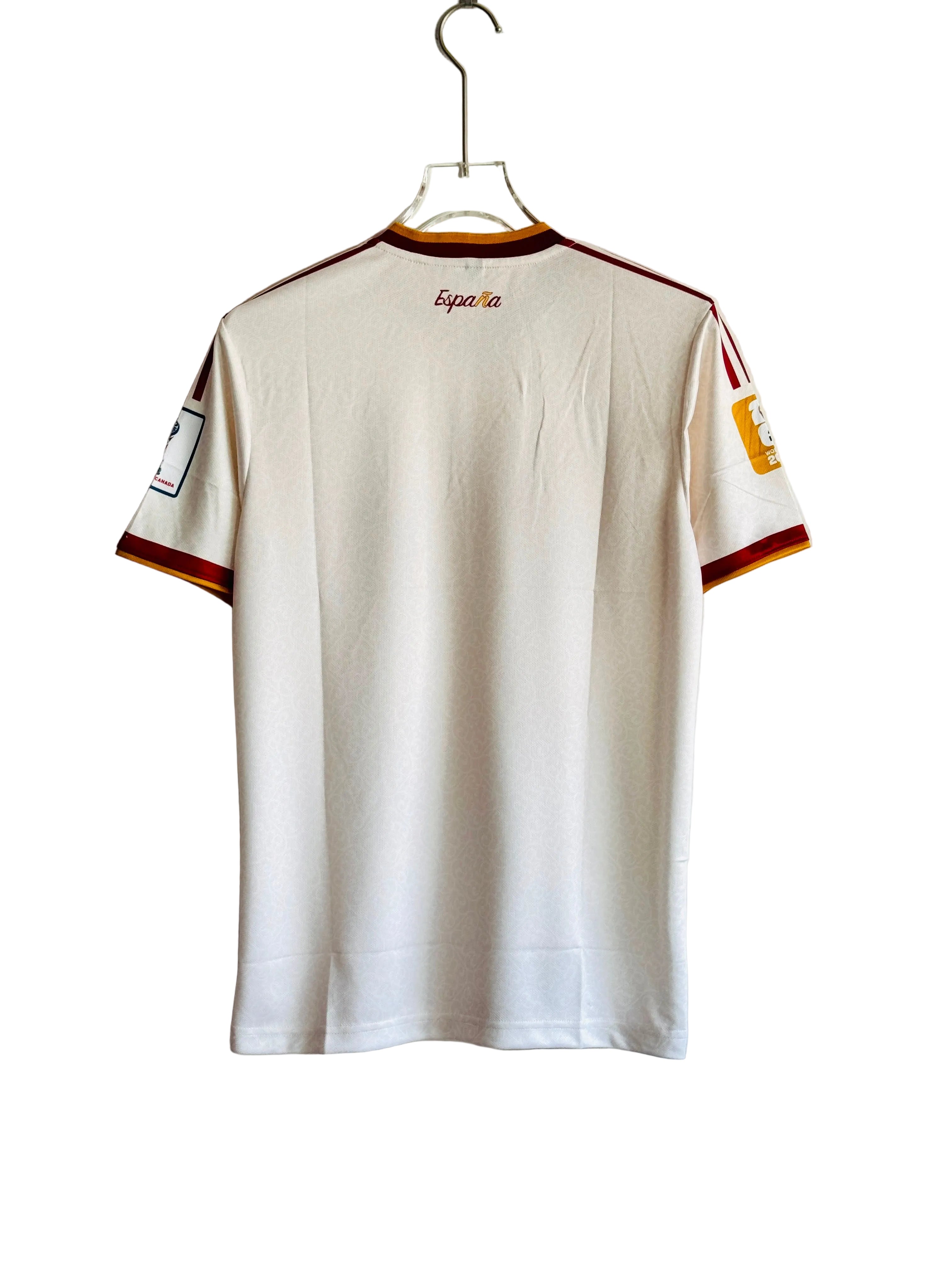 SPAIN 2026 2 STAR AWAY KIT PLAIN  EMBROIDERY PREMIUM