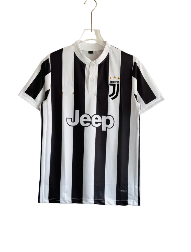 JUVENTUS 2017-18 HOME KIT DYBALA POLO EMBROIDERY PREMIUM