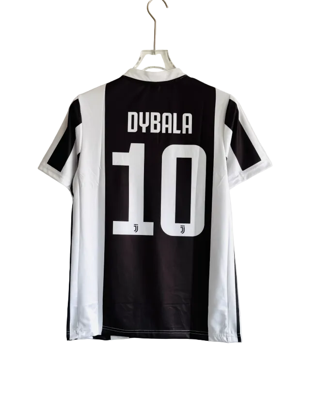 JUVENTUS 2017-18 HOME KIT DYBALA POLO EMBROIDERY PREMIUM
