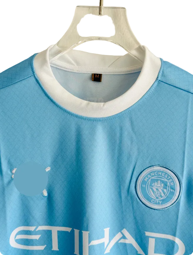 MANCHESTER CITY 26-27 HOME KIT HAALAND EMBROIDERY PREMIUM