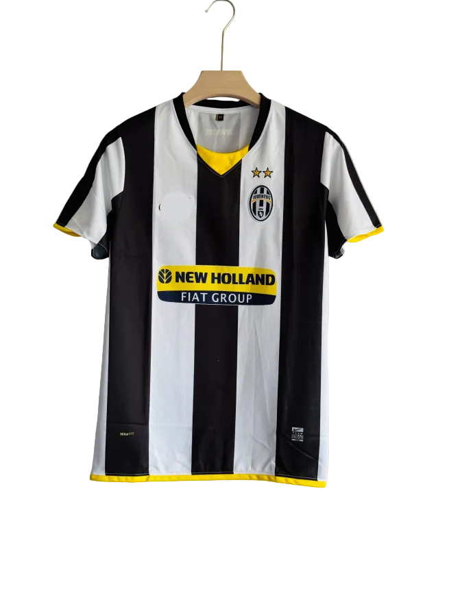 JUVENTUS 2008-09 HOME KIT EMBROIDERY PREMIUM