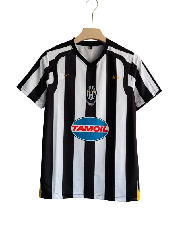 JUVENTUS 2005-06 HOME KIT EMBROIDERY PREMIUM