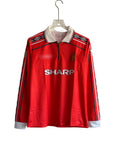 UNITED 1998/1999 BECKHAM HOME PREMIUM KIT EMBROIDERY