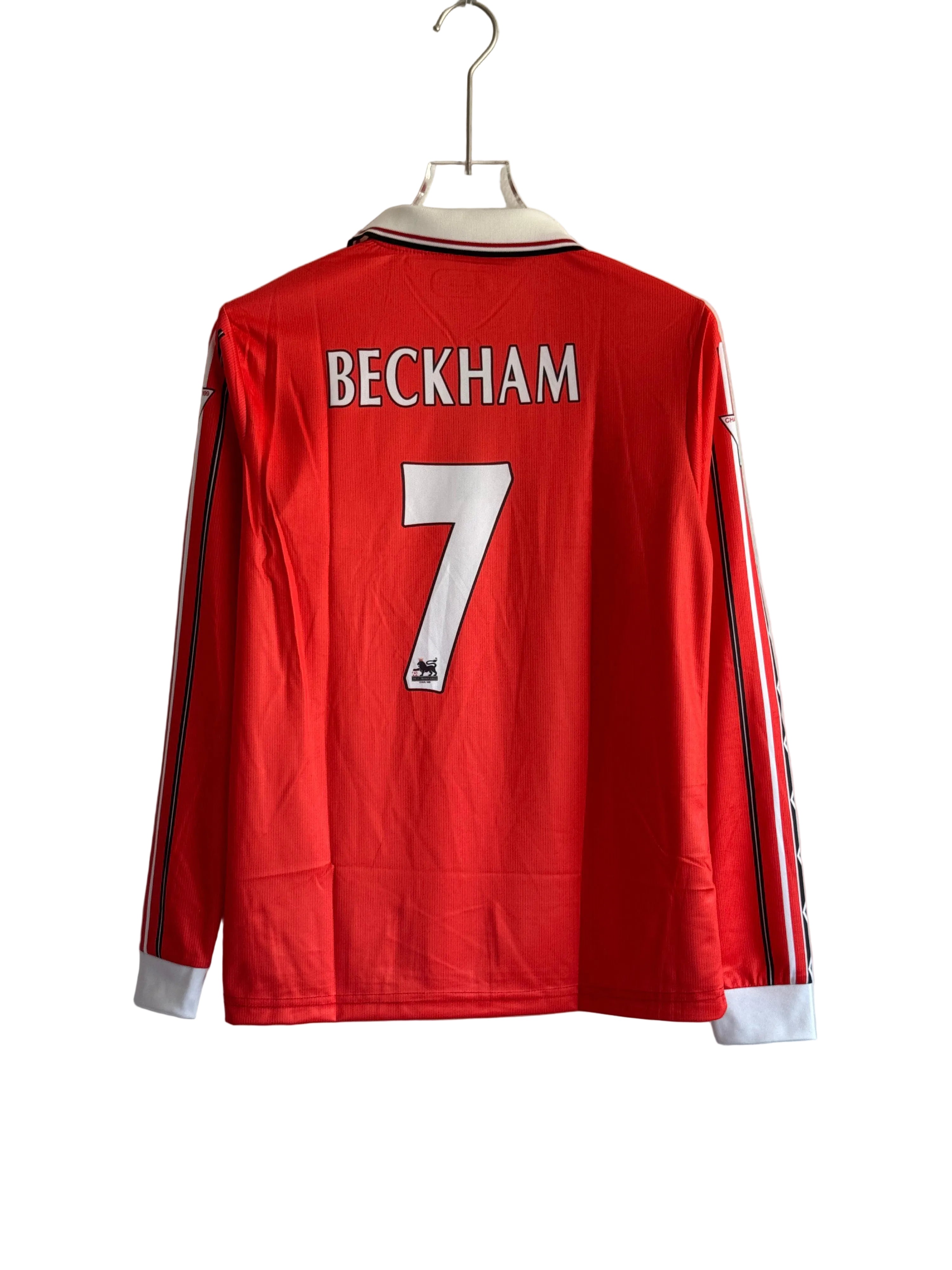 UNITED 1998/1999 BECKHAM HOME PREMIUM KIT EMBROIDERY