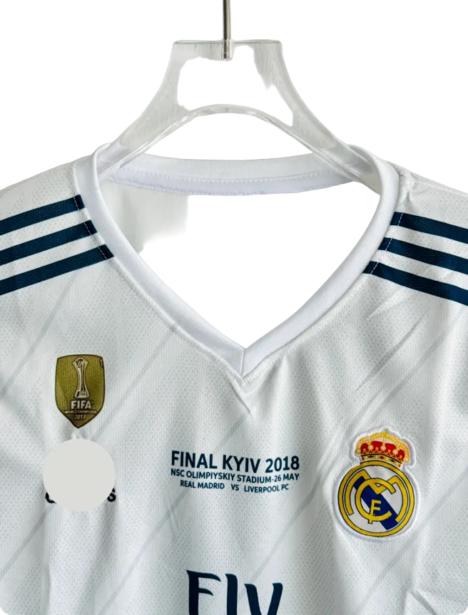 REAL MADRID 2017-18 HOME KIT RONALDO FULLSLEEVE EMBROIDERY