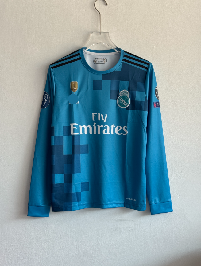 REAL MADRID 2017-18 THIRD KIT RONALDO FULLSLEEVE EMBROIDERY