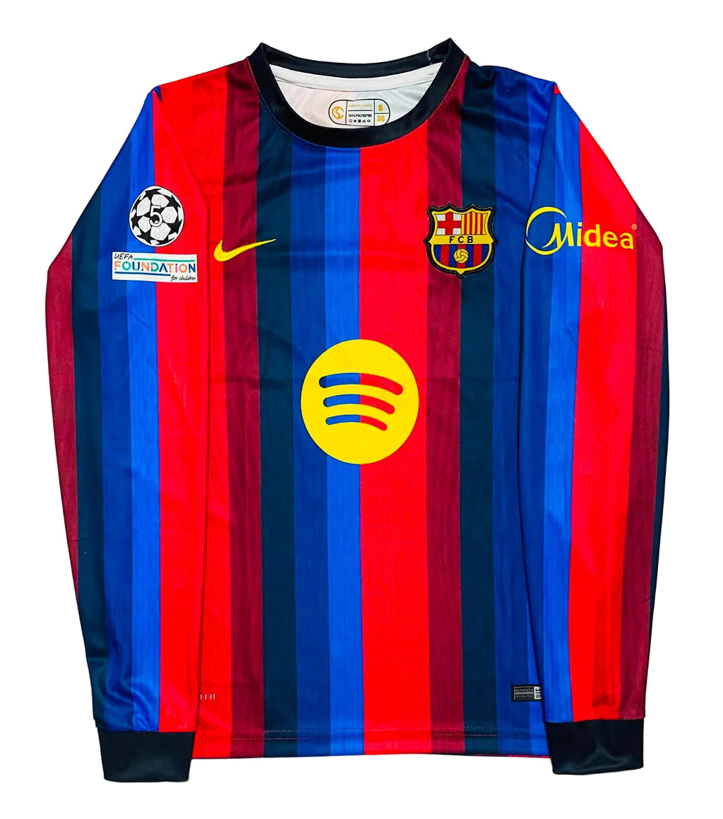 BARCA 2026/27 YAMAL HOME FULL SLEEVE PREMIUM KIT EMBROIDERY